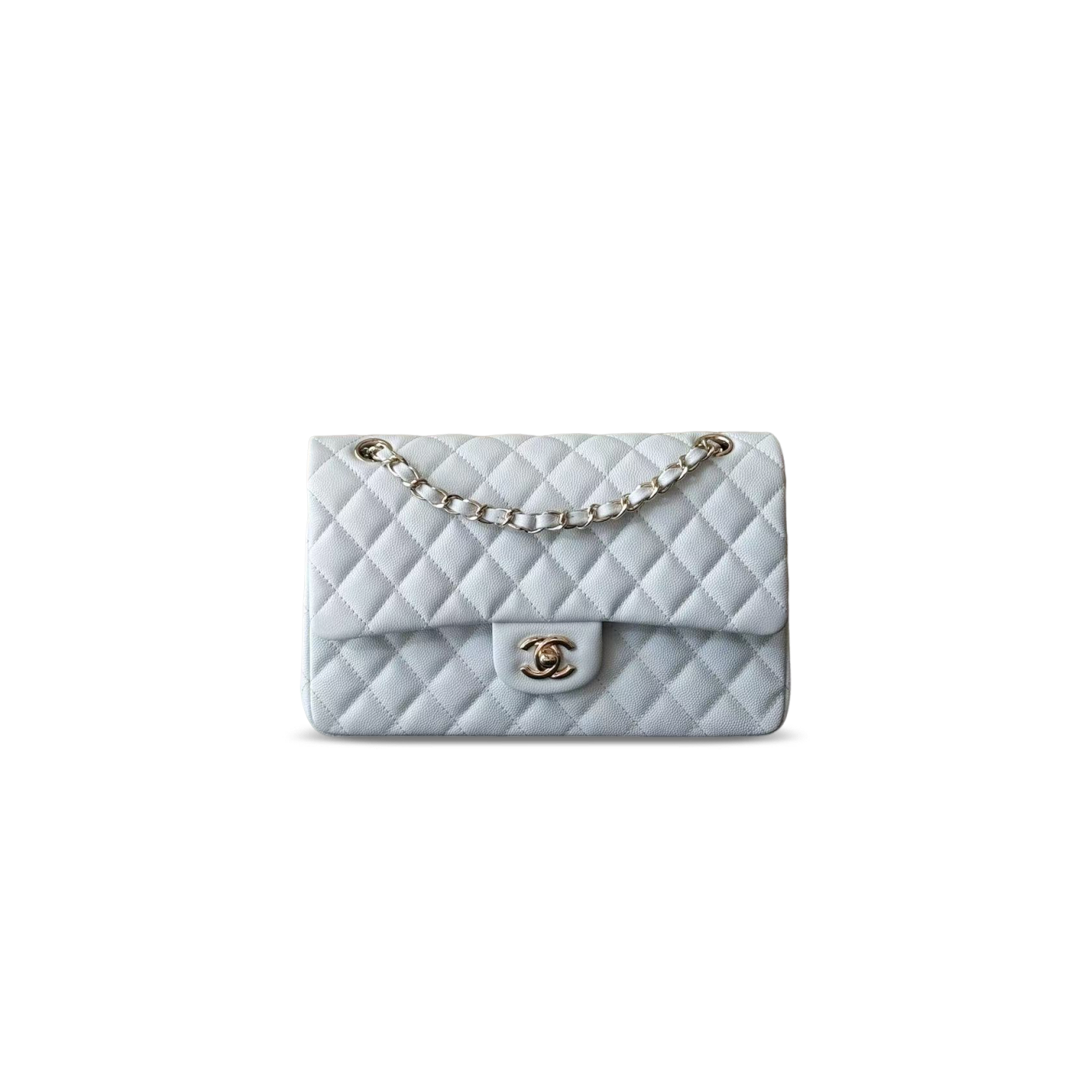 CHANEL MASTER CAVIAR QUILTED MEDIUM DOUBLE FLAP A01112 (25.5*15.5*6.5cm)